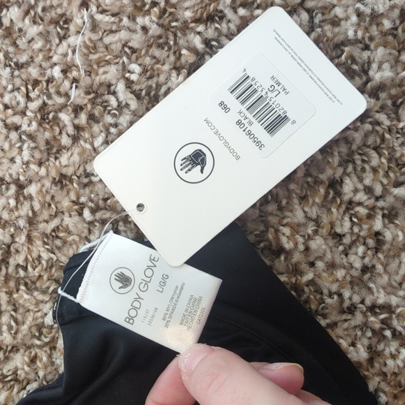 Body Glove smoothies black palmer swim suit underwire bikini top 💋 - Picture 4 of 9